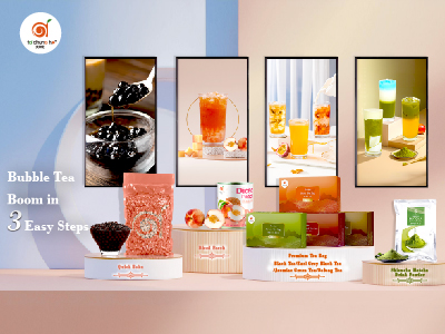 【New Product】Bubble Tea Boom in 3 Easy Steps